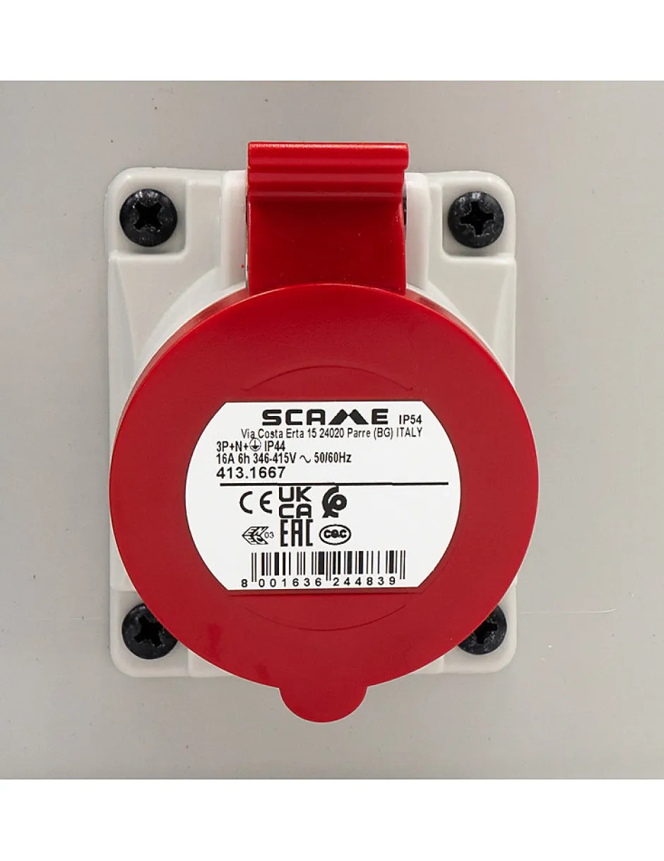 Coffrets D'étages 6 Pc 400v 63a Lc2-Carré Rouge Outlet