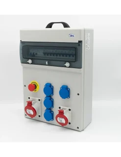 Coffrets D'étages 6 Pc 400v 63a Lc2-Carré Rouge Outlet