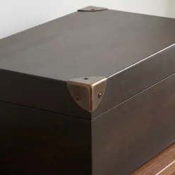 Coin de valise 3 faces bronze L. 25 mm, 4 pièces^Diall Clearance