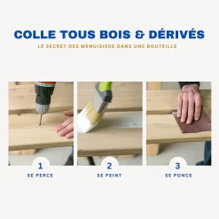 Colle à bois 290g collage renforcé^Cyanolit Online