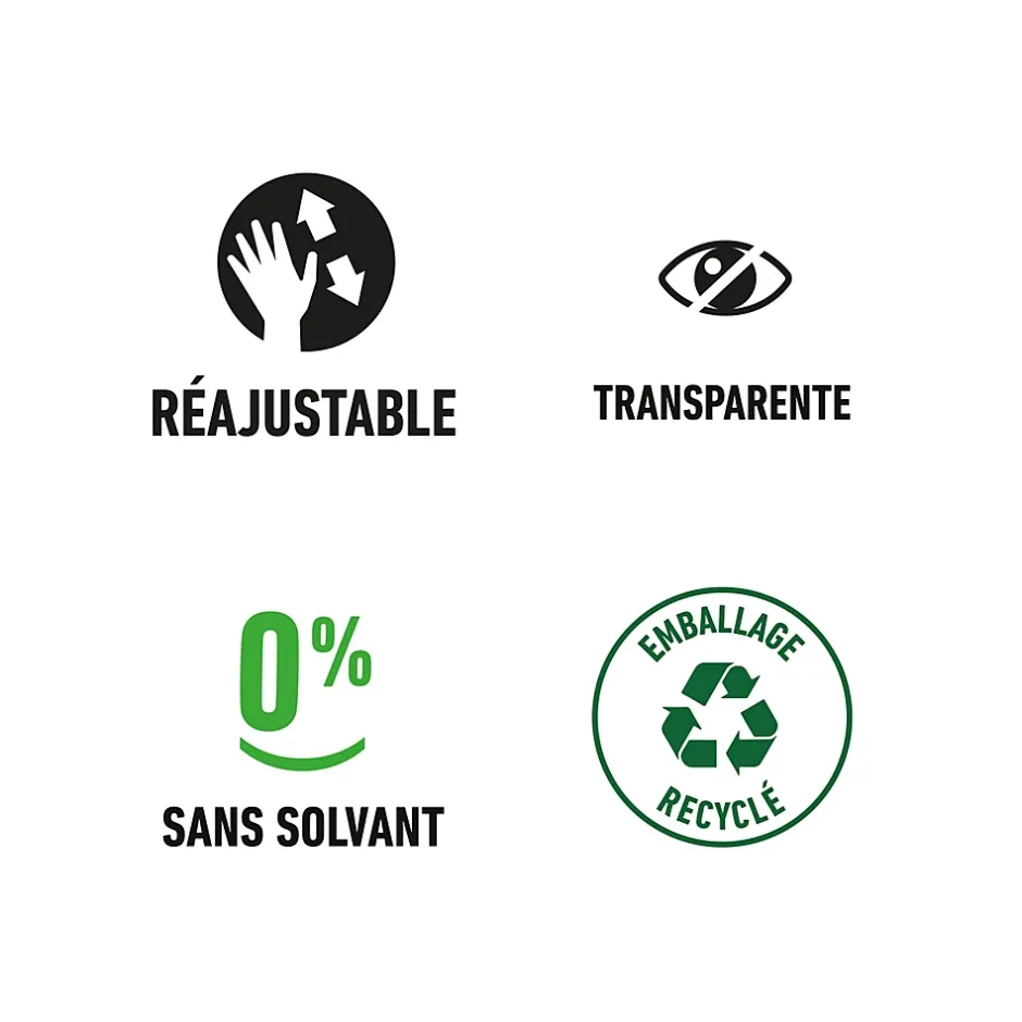 Colle à bois vinylique, le flacon de 650 g-Sader Sale