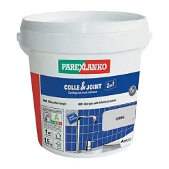Colle & joint pâte gris 1,5 kg-Parexlanko Outlet