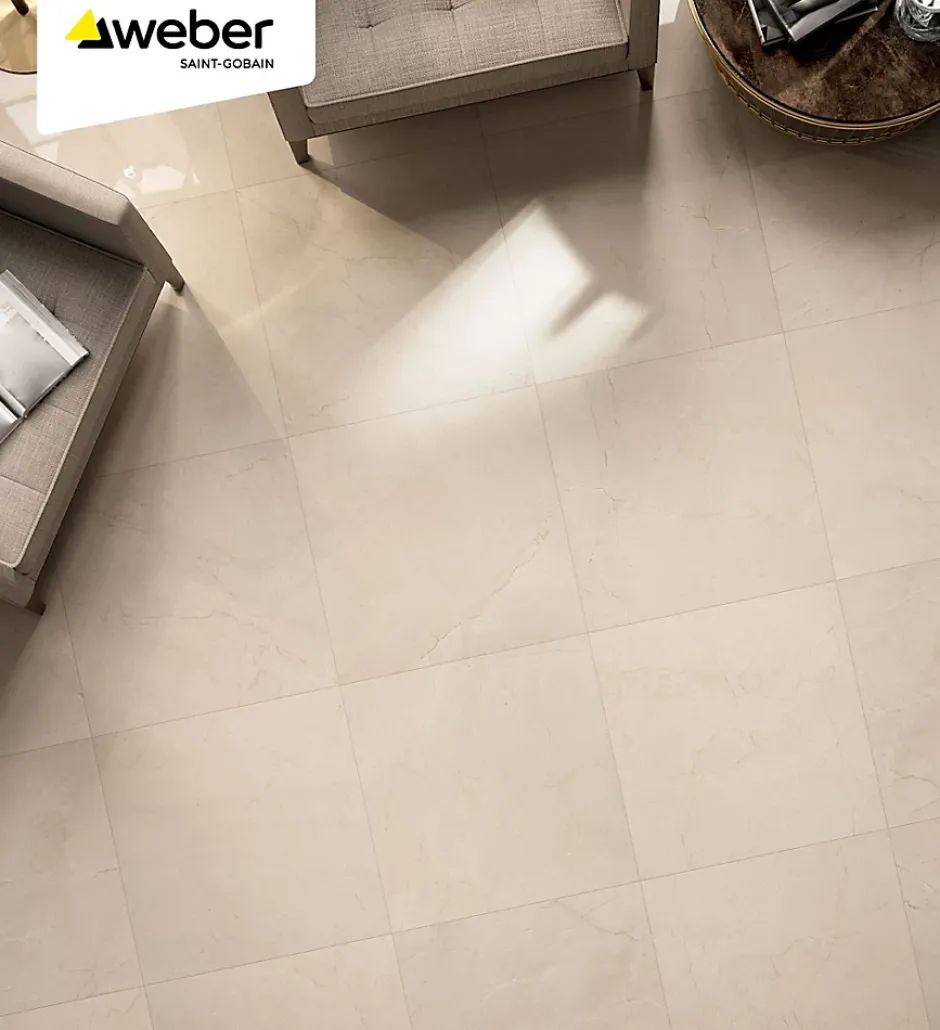 Colle carrelage C2 carreaux et pierres toutes porosités sac de 25 KG-Weber Saint-Gobain Best