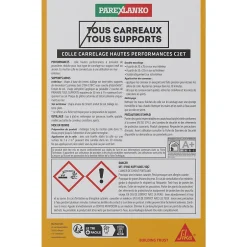 Colle carrelage grise hautes performances 5 kg^Parexlanko Outlet