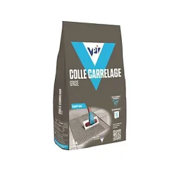 Colle carrelage murs et sols grise 5 kg^VPI New