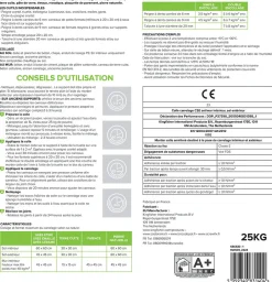 Colle carrelage sol int/ext et mur intérieur blanc C2E 25kg^Volden Sale