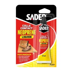 Colle contact néoprène liquide tous matériaux tube de 55 ml-Sader Outlet