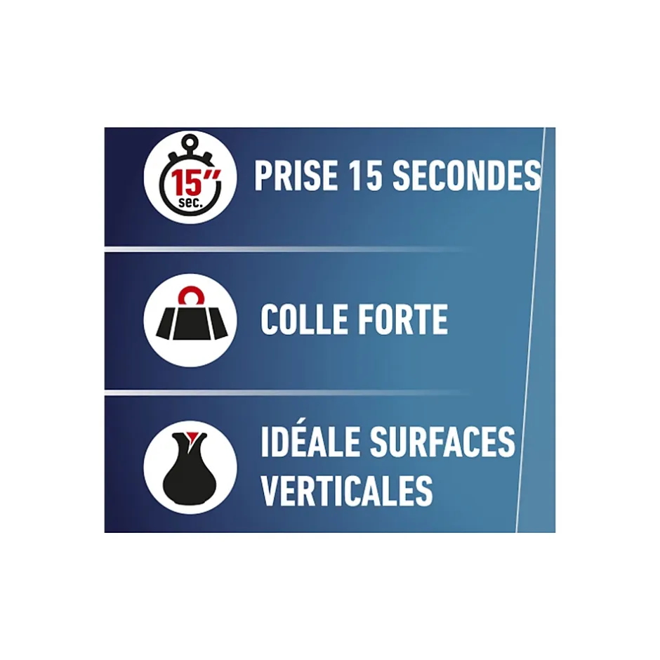 Colle cyanoacrylate Maxiglue, gel 3g^Sader Sale