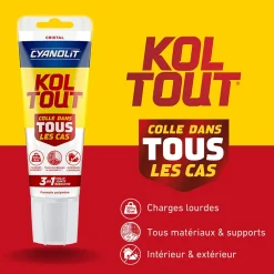 Colle Koltout transparente en tube 125 ml-Cyanolit Outlet