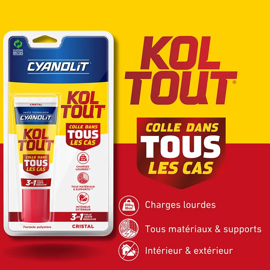Colle Koltout transparent 50 ml^Cyanolit Outlet