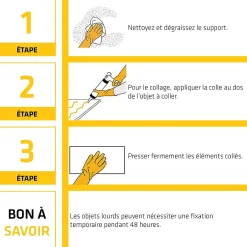 Colle d'agencement rapide bond 240 410gr blanc^Sika Outlet