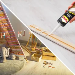 Colle de fixation bois intérieur 380g-Pattex