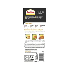 Colle de fixation bois intérieur 380g-Pattex