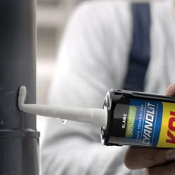 Colle de fixation Koultout 33301149 couleur blanc résistance 350 kg / 10 cm² séchage en 30 minutes-Cyanolit Sale