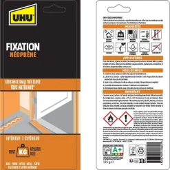 Colle de fixation néoprène beige tube 125g-UHU Clearance