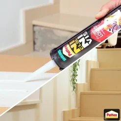 Colle de fixation Ni clou ni vis tous matériaux blanc 460g-Pattex Best