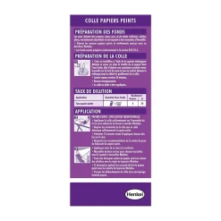 Colle en poudre - adaptée pour tout papiers peints vinyles - surface de couverture 25 m² - 156816^Metylan