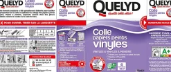 Colle en poudre - adaptée pour tout papiers peints vinyles - surface de couverture 32 m² - 30601637^Quelyd New