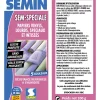 Colle en Poudre pour Papiers Peints Sem-Spéciale , Vinyls, Lourds, Spéciaux et Intissés, Intérieur, Boite 200 g (lot de 3)^Semin Hot