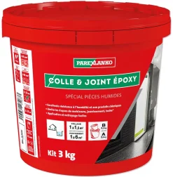 Colle et joint Epoxy spécial pièces humides Blanc 3 kg-Parexlanko Sale