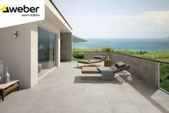 Colle fibrée terrasse balcon gris Weber 25kg^Weber Saint-Gobain Best