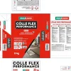 Colle Flex performance Blanc tous type de carreaux 25Kg-Parexlanko