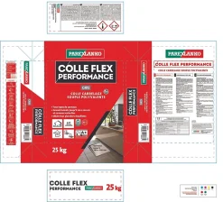 Colle Flex performance gris tous type de carreaux 25Kg^Parexlanko Sale