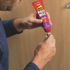 Colle mastic prise immédiate express blanc tube 165g^UHU Clearance