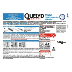 Colle papier peint intissé pâte 5kg^Quelyd Clearance