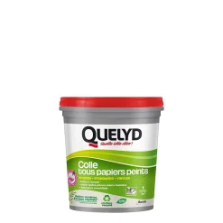Colle papier peint pâte avec indicateur coloré 1kg^Quelyd New