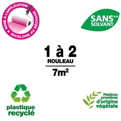 Colle papier peint pâte avec indicateur coloré 1kg^Quelyd New