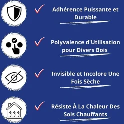 Colle Parquet - 20 L - Codeve Bois - Pour L'assemblage De Votre Parquet, Plancher, Escalier Ou Autre Sol En Bois.-Codève Bois Best