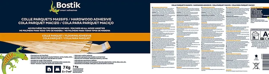 Colle Parquets pour Parquets Massifs 7 kg^Bostik Discount