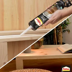Colle fixation bois plinthes cartouche 380g-Pattex Online