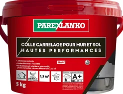 Colle pour carrelage mur et sol intérieur hautes performances blanc 5kg-Parexlanko Best