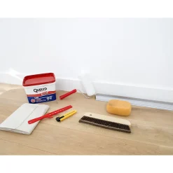 Colle pour revêtements lisses de rénovations lourds (jusqu'à 750g/m²) pâte 1kg-Quelyd