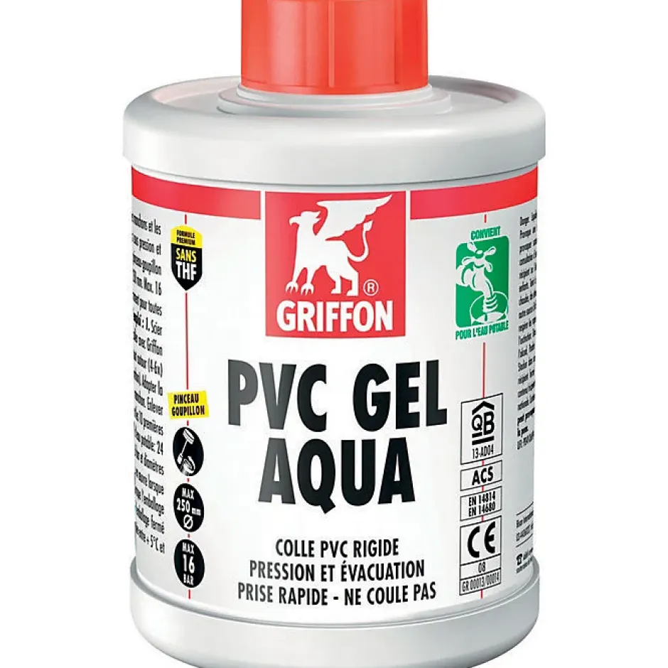 Colle PVC gel aqua - 1L -^Griffon Outlet