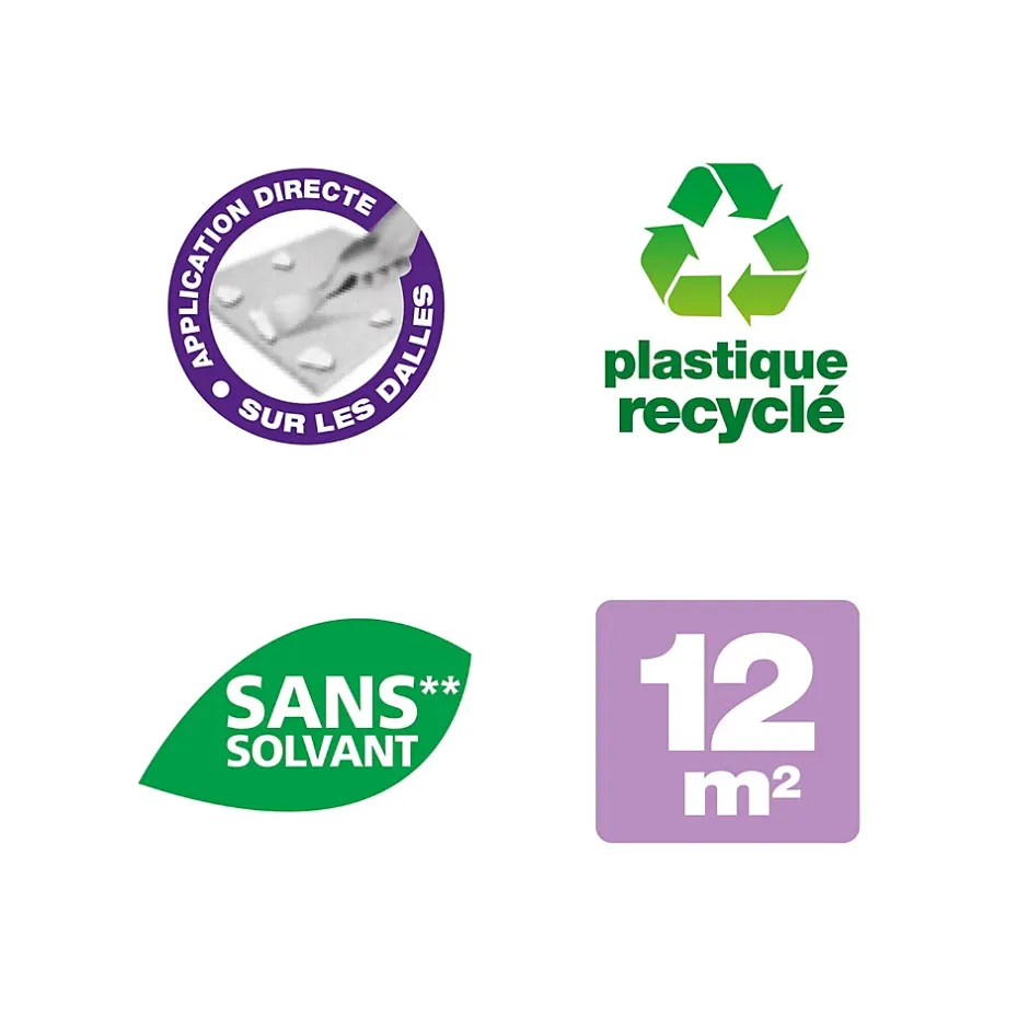 Colle pour Dalles de plafond Pâte 4 kg-Quelyd Hot