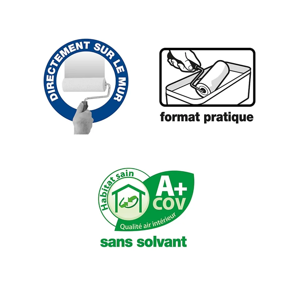 Colle pour papier peint intissé doseur intégré 3kg-Quelyd Clearance