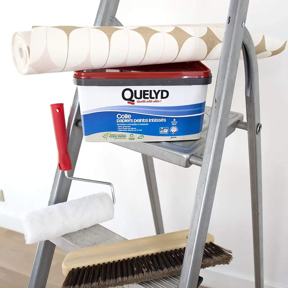 Colle pour papier peint intissé doseur intégré 3kg-Quelyd Clearance