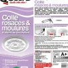 Colle pour Rosaces, Moulures et Objets de décoration Cartouche 310 ml-Quelyd Discount