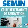Colle Revêtements de Rénovation Lisse en Pâte , Prête à l'Emploi, Intérieur, Seau de 5 kg^Semin New