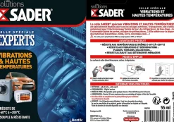 Colle Vibrations et Hautes Températures Tube 55 ml^Sader Discount