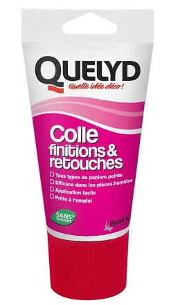 Colle spéciale finitions et retouches pâte tube 100g-Quelyd Best