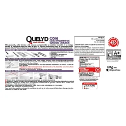 Colle spéciale plafonds - toile de verre et revêtements de rénovation pâte 6kg^Quelyd Discount