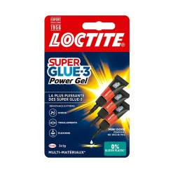 Colle Superglue-3 Power Flexgel 3g-Loctite Best