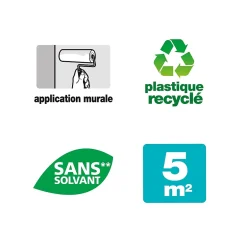 Colle toile de verre pâte avec indicateur coloré 1kg-Quelyd Discount