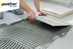 Colle tous carreaux neufs et réno gris Weber 25kg^Weber Saint-Gobain New