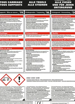 Colle tous carreaux, tous supports gris 25kg + 10% gratuit^Parexlanko Clearance