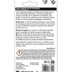Colle Power glue format liquide 3 grammes^UHU Best